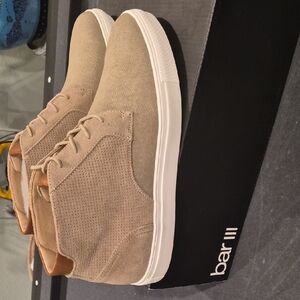 Bar III Men's Beige Chukka Boots